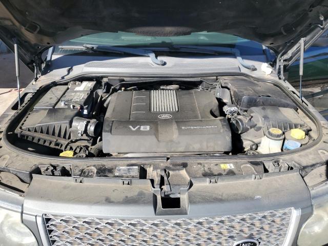 SALSP2E49BA270362 - 2011 LAND ROVER RANGE ROVE AUTOBIOGRAPHY BLACK photo 11