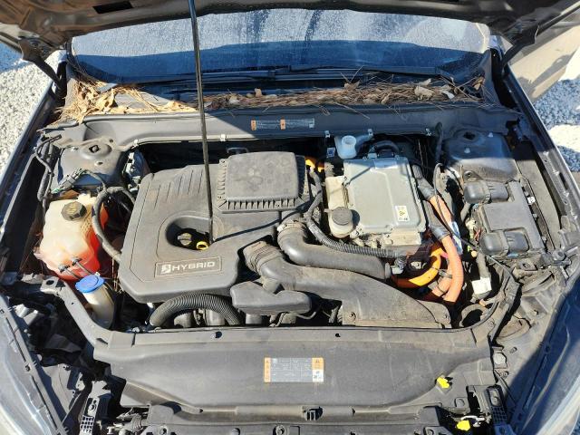 3FA6P0LU3KR220780 - 2019 FORD FUSION SE Gris photo 11