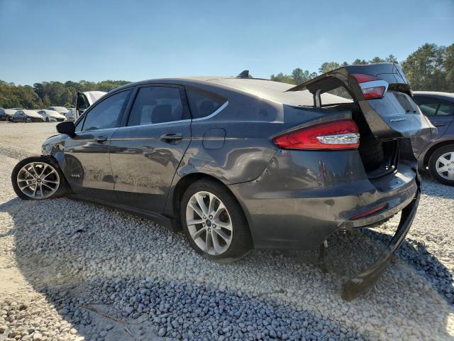 3FA6P0LU3KR220780 - 2019 FORD FUSION SE Gris photo 2