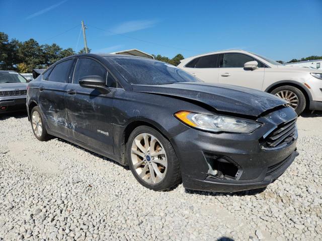 3FA6P0LU3KR220780 - 2019 FORD FUSION SE Gris photo 4