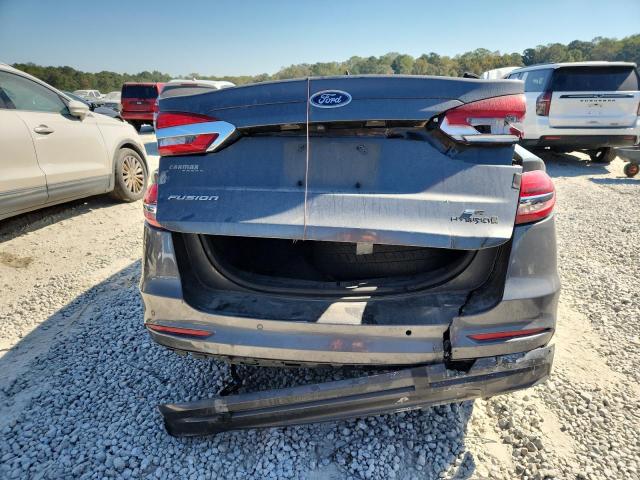 3FA6P0LU3KR220780 - 2019 FORD FUSION SE Gris photo 6