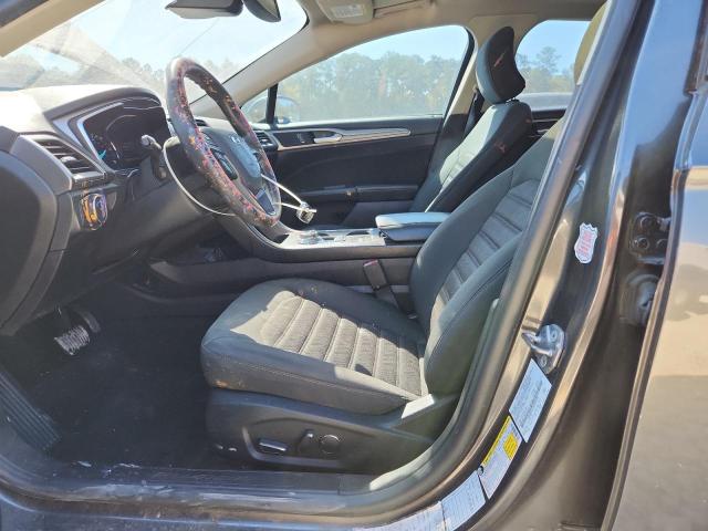 3FA6P0LU3KR220780 - 2019 FORD FUSION SE Gris photo 7