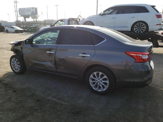 3N1AB7AP9KL604092 - 2019 NISSAN SENTRA S GRAY photo 2