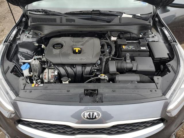 3KPF24AD1ME268033 - 2021 KIA FORTE FE CHARCOAL photo 11