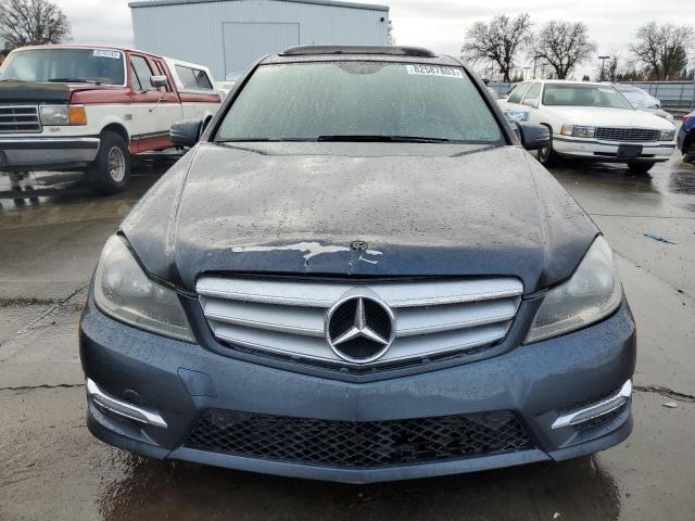 WDDGF4HB5DR292584 - 2013 MERCEDES-BENZ C 250 CHARCOAL photo 5