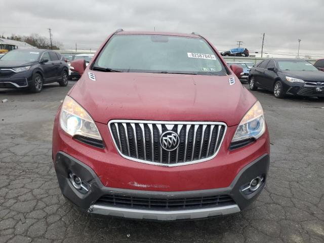 KL4CJFSB9EB782882 - 2014 BUICK ENCORE CONVENIENCE RED photo 5
