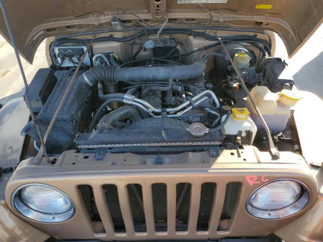 1J4FA59S1YP717965 - 2000 JEEP WRANGLER / SAHARA TAN photo 11