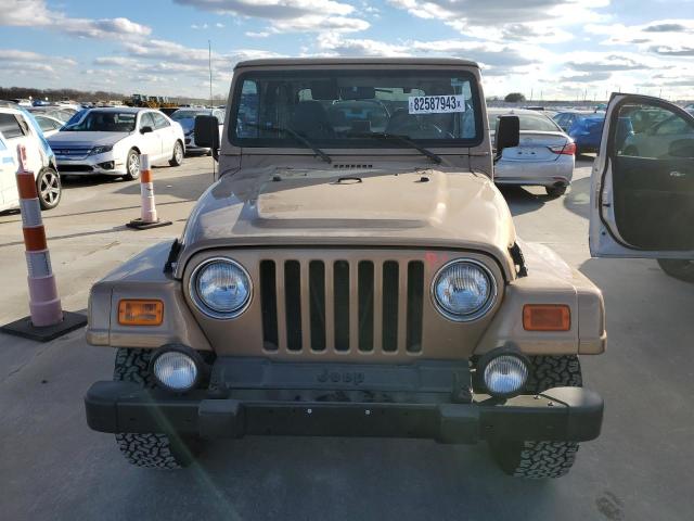 1J4FA59S1YP717965 - 2000 JEEP WRANGLER / SAHARA TAN photo 5