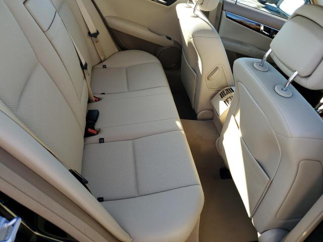 WDDGF81X38F098611 - 2008 MERCEDES-BENZ C 300 4MATIC BLACK photo 10