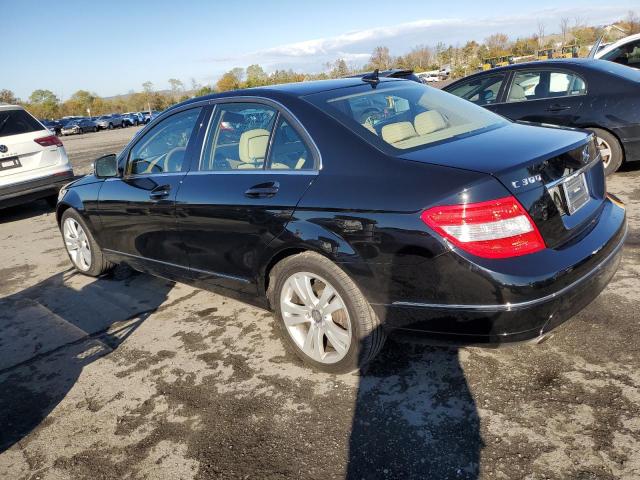 WDDGF81X38F098611 - 2008 MERCEDES-BENZ C 300 4MATIC BLACK photo 2