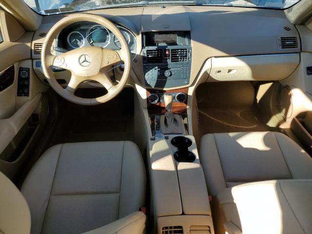 WDDGF81X38F098611 - 2008 MERCEDES-BENZ C 300 4MATIC BLACK photo 8