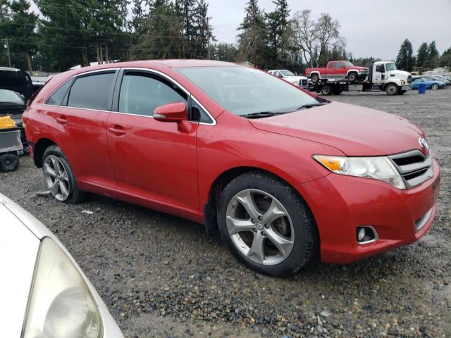 4T3BK3BB8DU082595 - 2013 TOYOTA VENZA LE RED photo 4