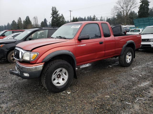 5TESN92N51Z823368 - 2001 TOYOTA TACOMA XTRACAB PRERUNNER წითელი ფოტო 1