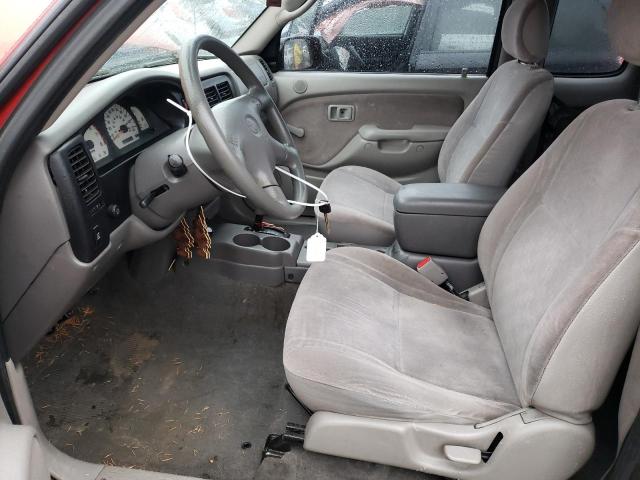 5TESN92N51Z823368 - 2001 TOYOTA TACOMA XTRACAB PRERUNNER წითელი ფოტო 7