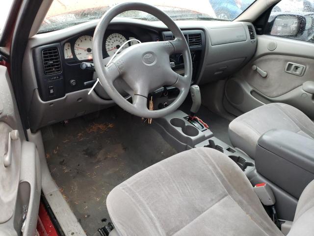 5TESN92N51Z823368 - 2001 TOYOTA TACOMA XTRACAB PRERUNNER წითელი ფოტო 8