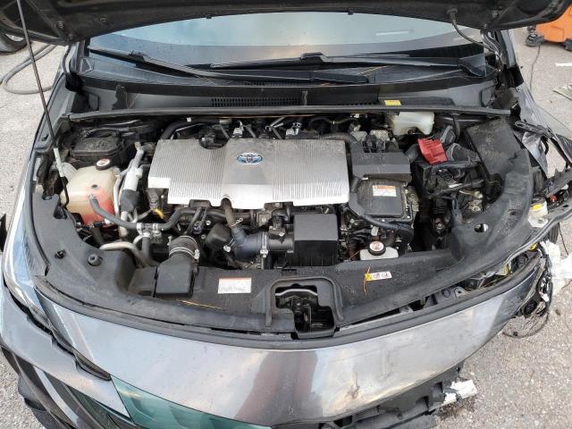 JTDKARFP0H3001335 - 2017 TOYOTA PRIUS PRIM გრაფიტი ფოტო 11