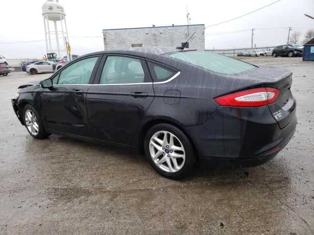 3FA6P0H74DR118412 - 2013 FORD FUSION SE BLACK photo 2