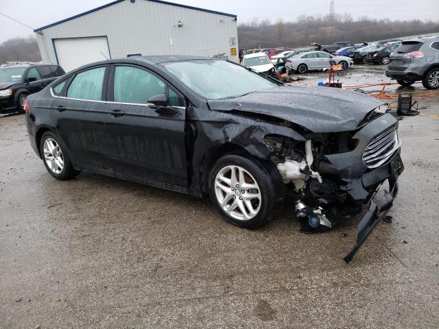 3FA6P0H74DR118412 - 2013 FORD FUSION SE BLACK photo 4