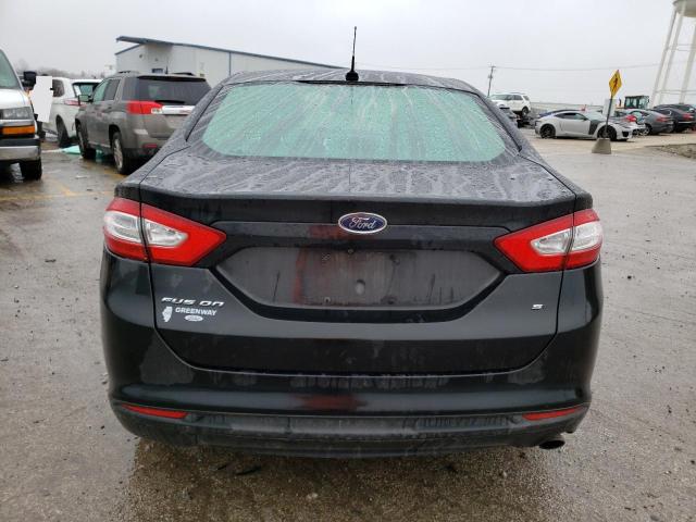 3FA6P0H74DR118412 - 2013 FORD FUSION SE BLACK photo 6