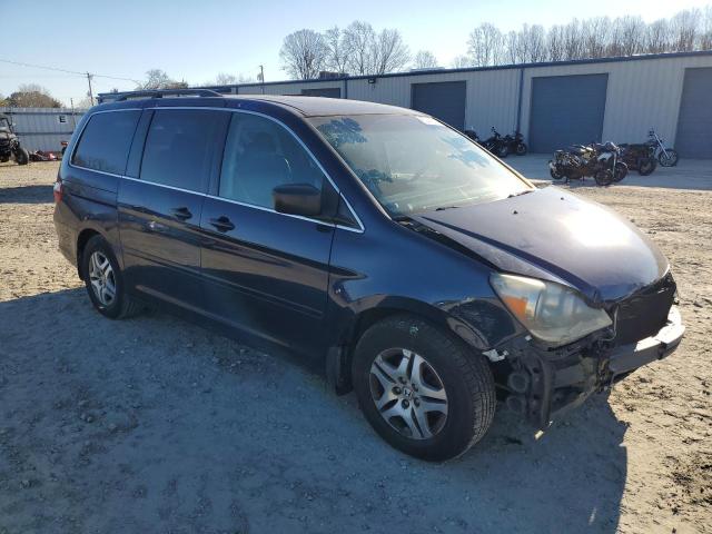 5FNRL38796B107351 - 2006 HONDA ODYSSEY EXL BLUE photo 4