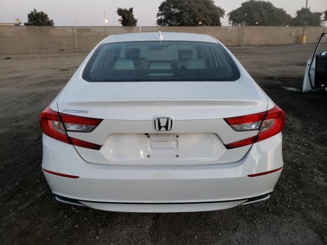 1HGCV1F14LA078575 - 2020 HONDA ACCORD LX WHITE photo 6