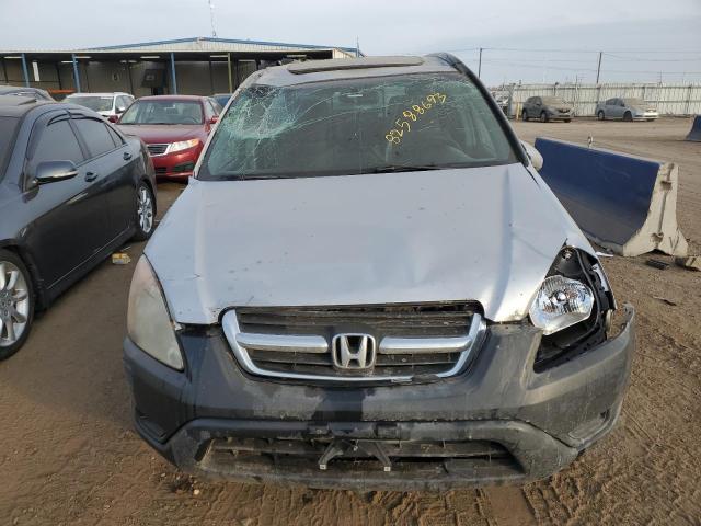 JHLRD78833C006606 - 2003 HONDA CR-V EX SILVER photo 5