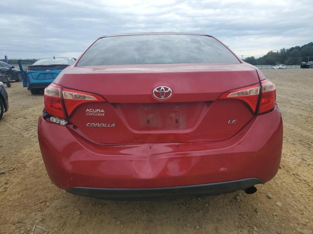 2T1BURHE1KC148202 - 2019 TOYOTA COROLLA L Rot Foto 6