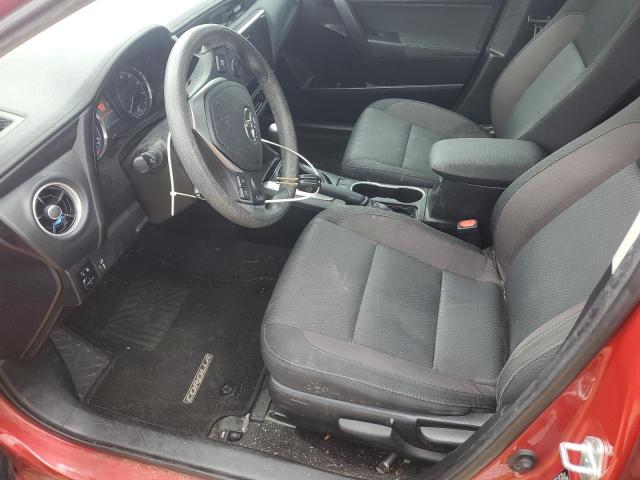 2T1BURHE1KC148202 - 2019 TOYOTA COROLLA L Rot Foto 7