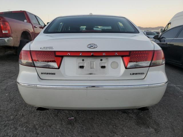 KMHFC46F48A310979 - 2008 HYUNDAI AZERA SE WHITE photo 6