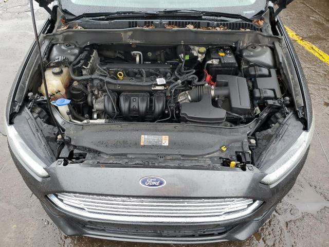 1FA6P0H75G5117938 - 2016 FORD FUSION SE GRAY photo 11