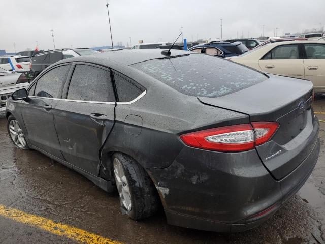 1FA6P0H75G5117938 - 2016 FORD FUSION SE GRAY photo 2