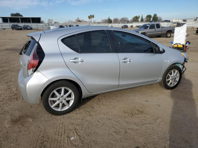 JTDKDTB38F1091463 - 2015 TOYOTA PRIUS C SILVER photo 3