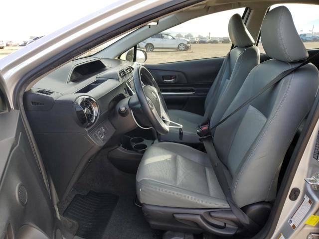 JTDKDTB38F1091463 - 2015 TOYOTA PRIUS C SILVER photo 7