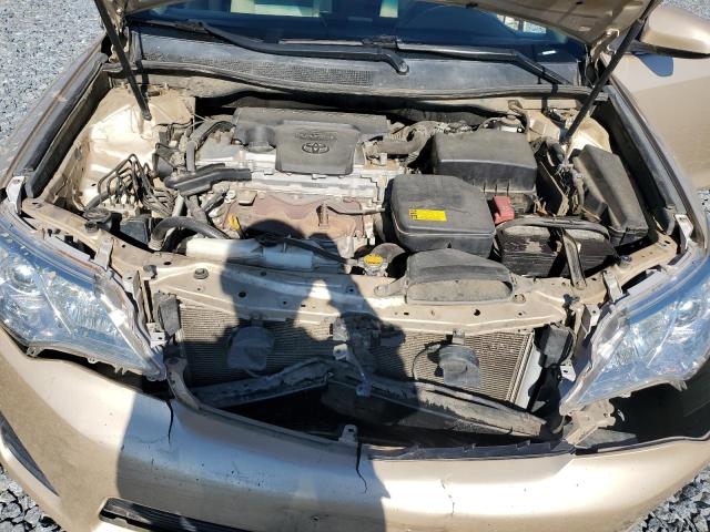 4T1BF1FK6CU112283 - 2012 TOYOTA CAMRY BASE GOLD photo 11