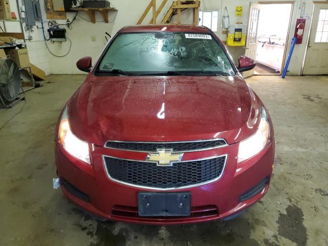 1G1PK5SB3D7306636 - 2013 CHEVROLET CRUZE LT RED photo 5