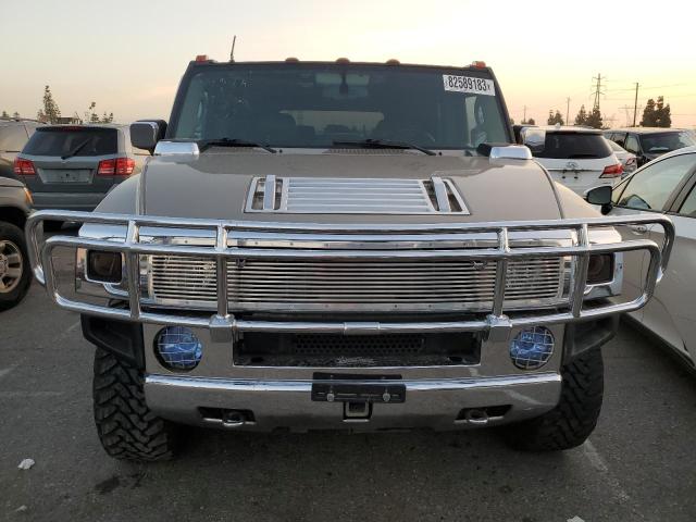 5GRGN23U53H106572 - 2003 HUMMER H2 TAN photo 5