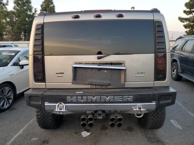 5GRGN23U53H106572 - 2003 HUMMER H2 TAN photo 6