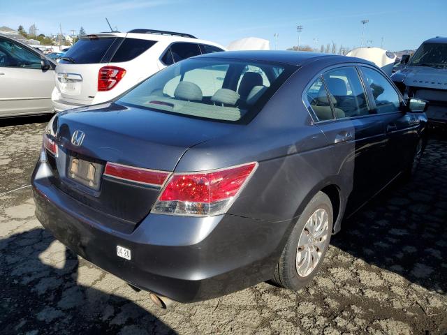 1HGCP2F3XBA096479 - 2011 HONDA ACCORD LX GRAY photo 3