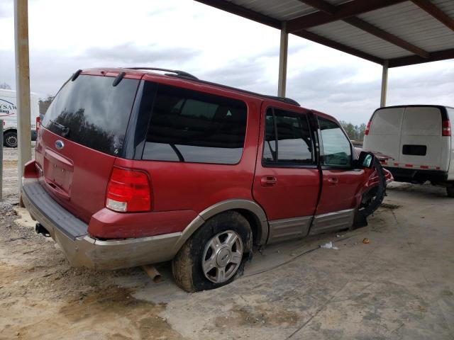 1FMRU17W14LB67317 - 2004 FORD EXPEDITION EDDIE BAUER BURGUNDY photo 3