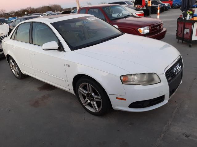 WAUAF78E38A044718 - 2008 AUDI A4 2.0T WHITE photo 4