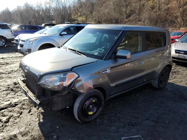 KNDJT2A24A7190711 - 2010 KIA SOUL + GRAY photo 1