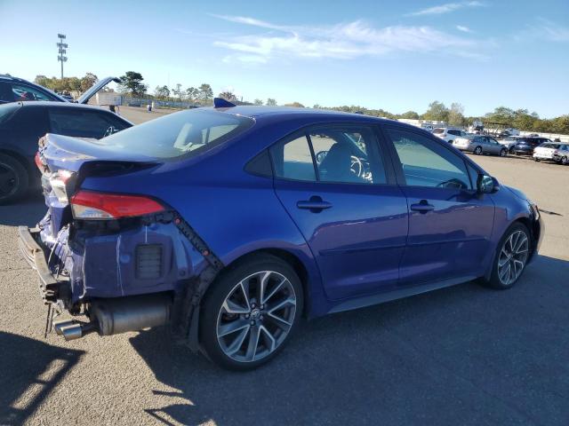 5YFS4MCE8MP071731 - 2021 TOYOTA COROLLA SE BLUE photo 3