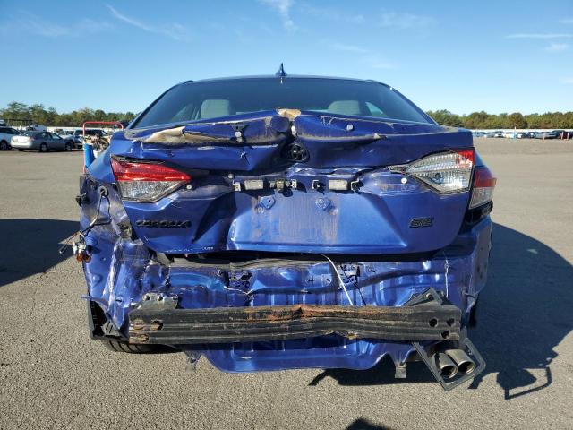 5YFS4MCE8MP071731 - 2021 TOYOTA COROLLA SE BLUE photo 6