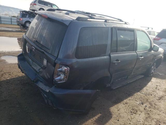 2HKYF18566H514373 - 2006 HONDA PILOT EX GRAY photo 3