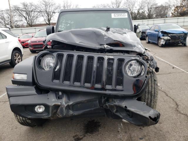 1C4HJXDG2PW534771 - 2023 JEEP WRANGLER SPORT BLACK photo 5