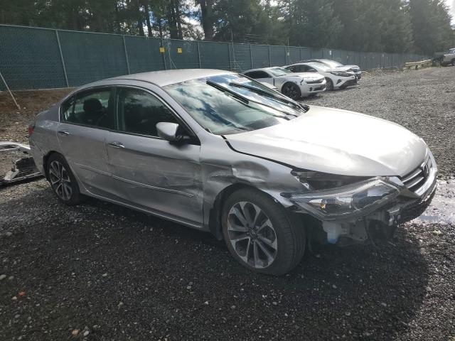 1HGCR2F59FA203684 - 2015 HONDA ACCORD SPORT 银色 照片 4