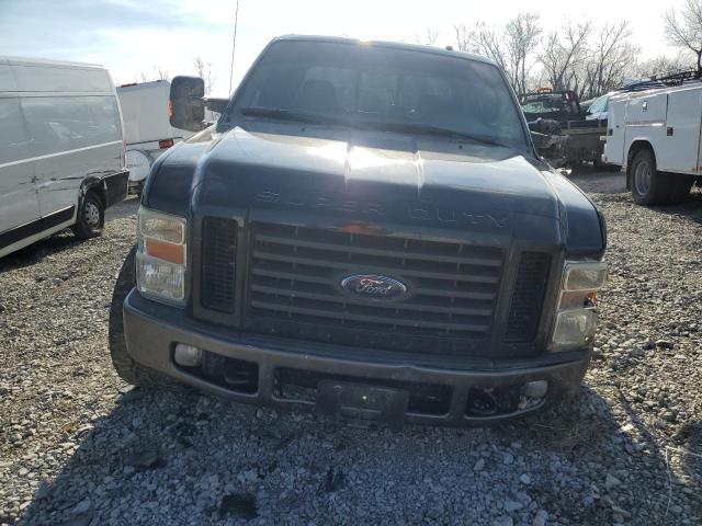 1FTWW31R58EC98048 - 2008 FORD F350 SRW SUPER DUTY BLACK photo 5