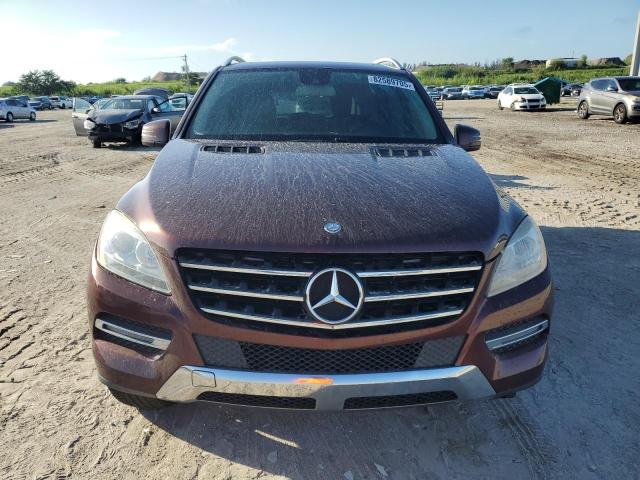 4JGDA5JB8DA135749 - 2013 MERCEDES-BENZ ML 350 BROWN photo 5