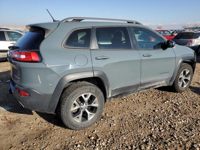 1C4PJMBS8FW705801 - 2015 JEEP CHEROKEE TRAILHAWK GRAY photo 3