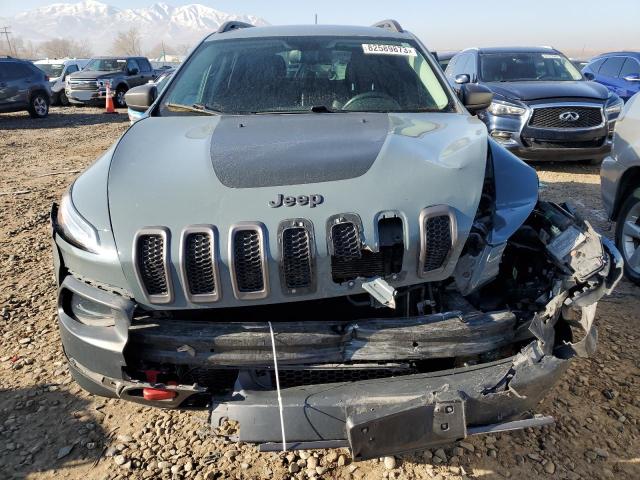 1C4PJMBS8FW705801 - 2015 JEEP CHEROKEE TRAILHAWK GRAY photo 5